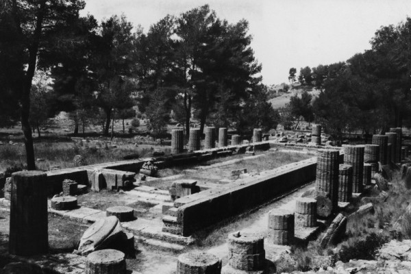 Ancient Olympic temple