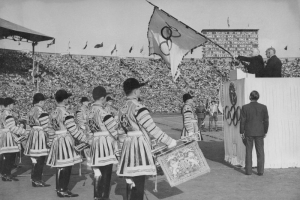 London 1948 Olympic closing ceremony
