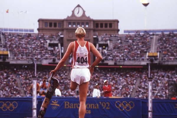 High jump at the Barcelona 1992 Paralympic Games