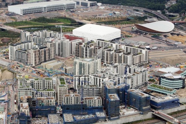Construction of the Athletes' Village
