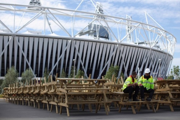 Work begins on the Olympic Park transformation