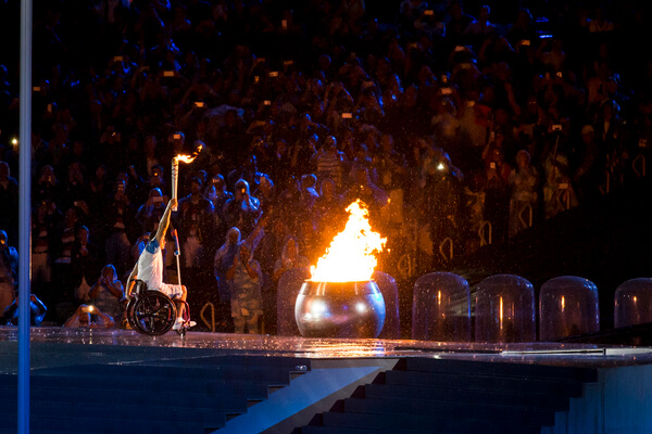 Rio 2016 Paralympic Cauldron Lit