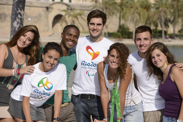 Rio 2016 volunteers
