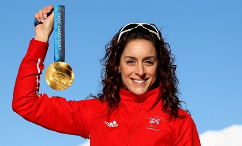 Amy Williams Skeleton