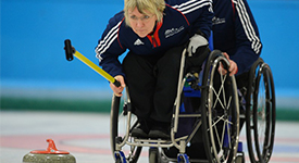 Angie Malone Wheelchair Curling