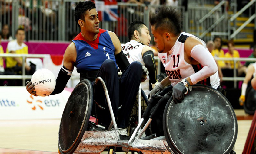 Mandip Sehmi Wheelchair Rugby