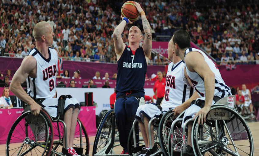 Terry Bywater Wheelchair Basketball