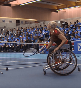 Wheelchair Tennis Masters meets the Davis Cup